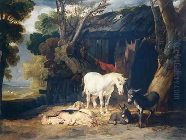 The Farmyard, 1811 - view 1