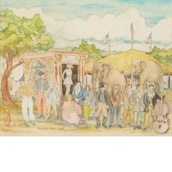 Portrait Of The Circus Troop - view 1
