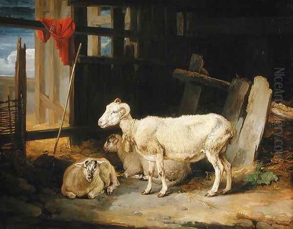 Heath Ewe and Lambs, 1810 - view 1