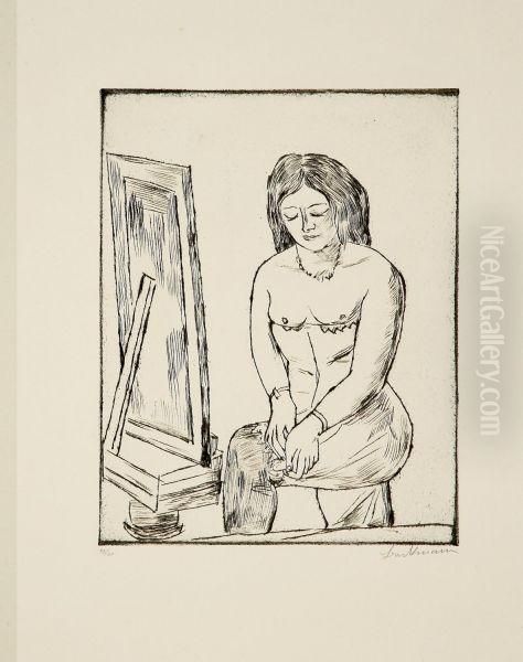 Toilette (vor Dem Spiegel) - view 1
