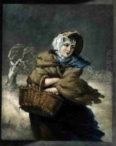 Winter, engraved by the artist, pub. c.1805 by James Ward