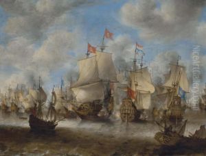 Le Navire Brederode A La Bataille De Sheveningen