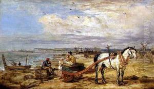 Fisherfolk on the Beach
