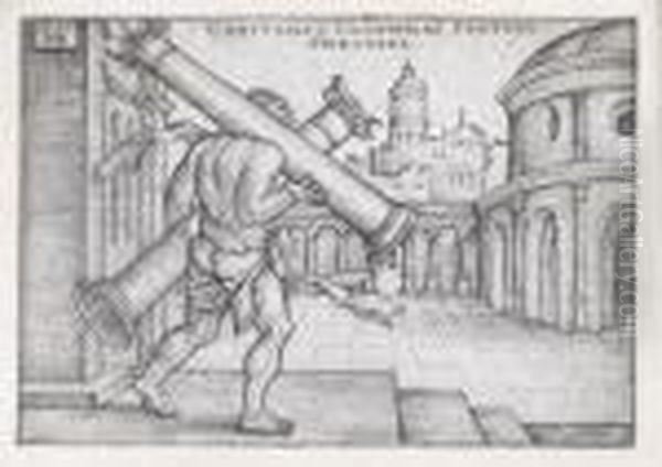 Hercules And The Columns Of Gaza - view 1