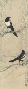Two Magpies by Xu Beihong