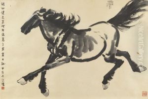 Galloping Horse by Xu Beihong