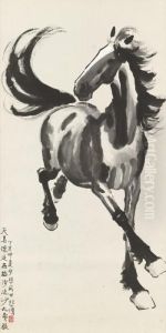 Galloping Stallion by Xu Beihong