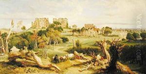 Kenilworth Castle, Warwickshire, 1840 by James Ward