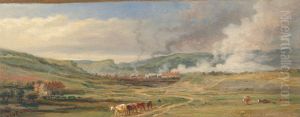 Landscape near Swansea, South Wales by James Ward