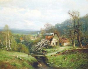 Bauernhof-idylle Im Bergischen Land Bauernhof-idylle Im Bergischen Land