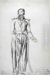 The Cossack, Gregory Yelloserf, July 1814 by James Ward