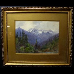 The Hermit Range - Selkirks by Frederic Marlett Bell-Smith
