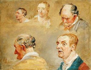 Studies of Jacky Turner and the Reverend Charles Hopes Gardener, c.1800-15 Studies of Jacky Turner and the Reverend Charles Hopes Gardener, c.1800-15