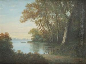 Paysage A La Barque