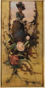 Signora Tra I Fiori Signora Tra I Fiori