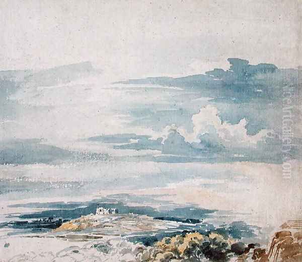 Landscape with a Castle on a Hill - view 1