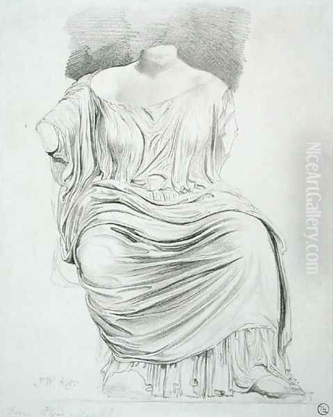 Study of Sculpture: from the Elgin Marbles - view 1