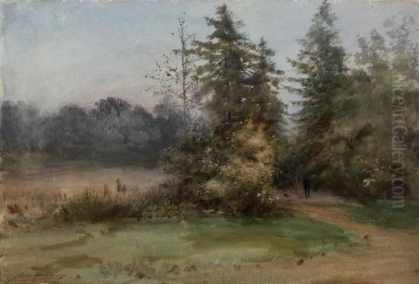 Landscape With Two Figures - view 1