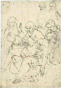 Beweinung Christi by Giulio Benso
