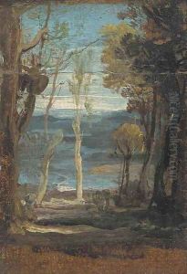 A wooded landscape A wooded landscape