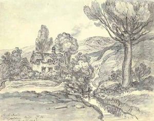 Chiseldon Mills, near Marlborough, Wiltshire by James Ward