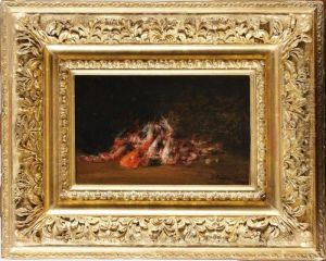 Nature Morte Aux Crevettes by Denis Pierre Bergeret
