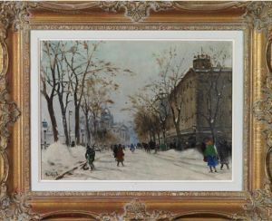 Winter Street Scene Winter Street Scene