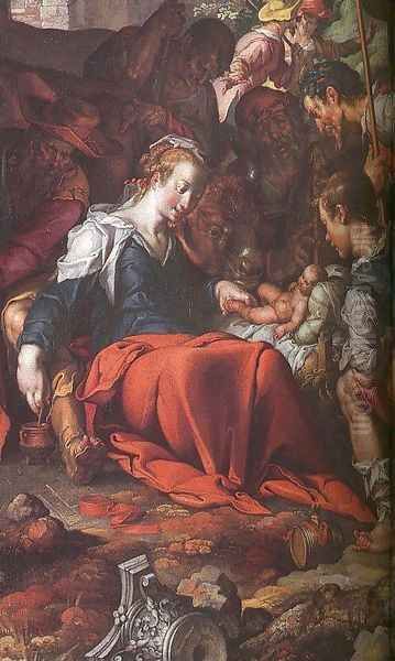 Adoration of the Shepherds (detail) - view 1