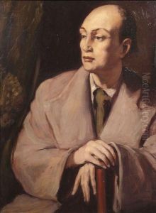 Portrait Du Peintre Durand-rose