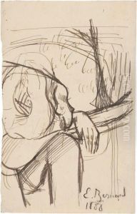 Bretonne by Emile Bernard