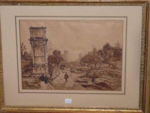 Vue De Rome by Emile Bernard