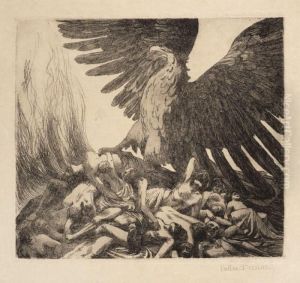 Allegorie De La Guerre by Valere Bernard