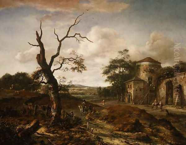 Wooded landscape near Haarlem, 1659 - view 1