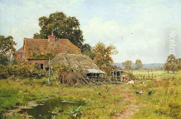 An Old Cottage in the Meadows, 1913 - view 1