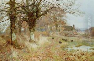 A Scene at Brockham, Surrey, 1888