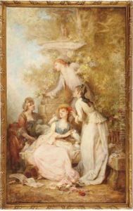 The Courtship by Faustin Besson