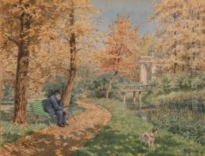 A Group Of Three Country Scenes