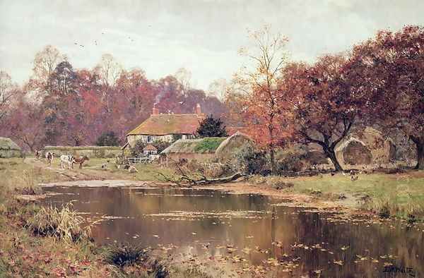 An Autumn Day at the Farm, 1919 - view 1