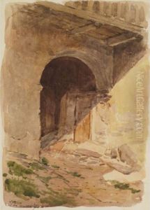 Ingresso Al Casolare by Luigi Bianchi