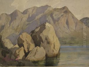 Laghetto Di Montagna by Luigi Bianchi