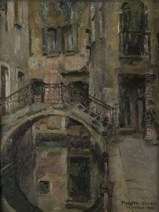 Venezia, Rio Del Rimedio by Pieretto Bortoluzzi Bianco