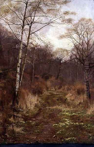 A Woodland Path in Spring, 1891 - view 1