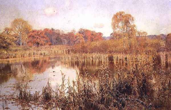 Autumn Glow, Paddington Pond, Abinger Hammer, 1894 - view 1