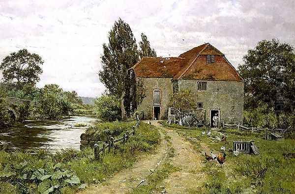 Fittleworth Mill, Sussex, 1918 by Edward Wilkins Waite
