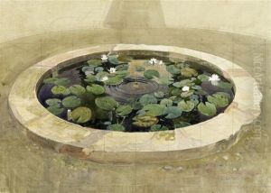 Pond Of Water Lilies by Ernest Bieler