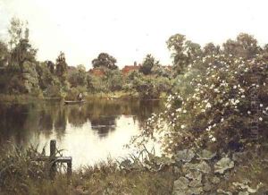The Time of Wild Roses, Paddington Mill Pond, Surrey, 1900