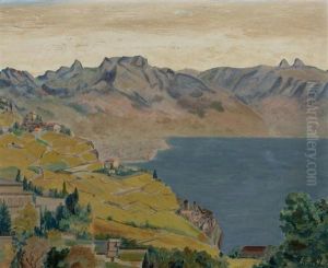 Saint Saphorine Am Genfersee. 1946. (saint Saphorine At Lake Geneva)