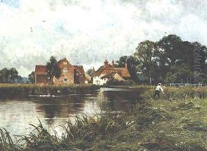 Padworth Mill on the River Kennet