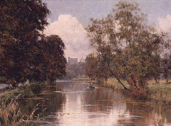 Guildford Castle from the River at St. Catherines - view 1