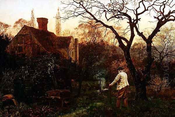 Evening, Brockham by Edward Wilkins Waite